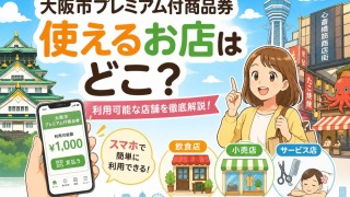 大阪市プレミアム商品券が使えるスーパー・店舗完全ガイド