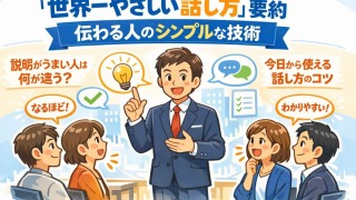 【完全解説】世界最高の話し方|要約・重要ポイント・学んだこと総まとめ