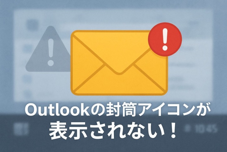 Outlookの封筒アイコンが表示されない！仕分けや設定での解決策を徹底解説