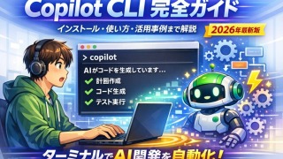 Copilot CLI完全ガイド | インストールから使い方まで徹底解説