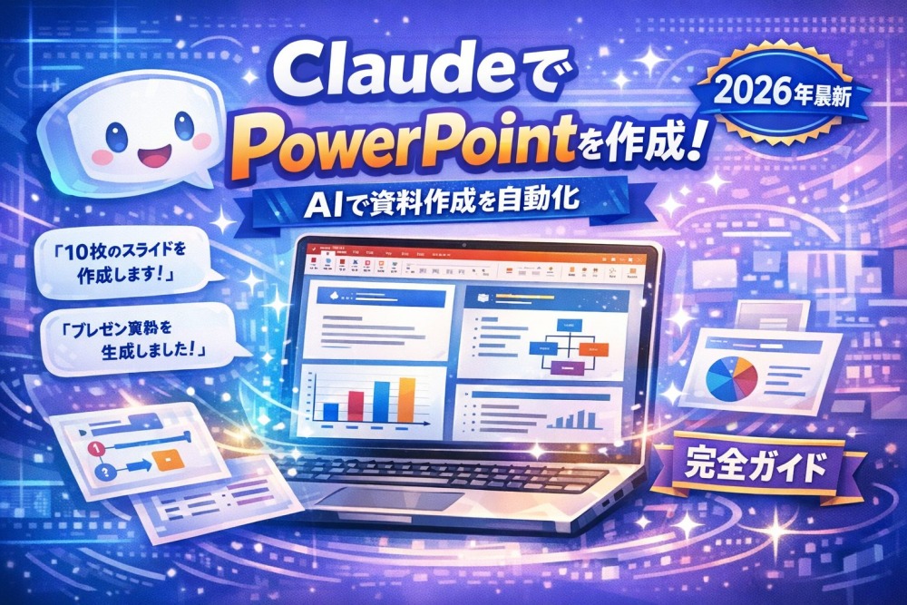 ClaudeでのPowerPoint作成・使い方完全ガイド|インストールから活用術まで徹底解説